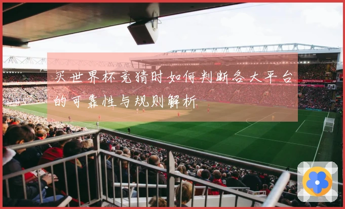 买世界杯竞猜时如何判断各大平台的可靠性与规则解析